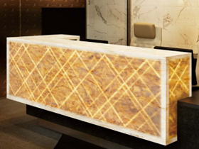 コーリアンニュース No.104 某企業様 受付カウンター