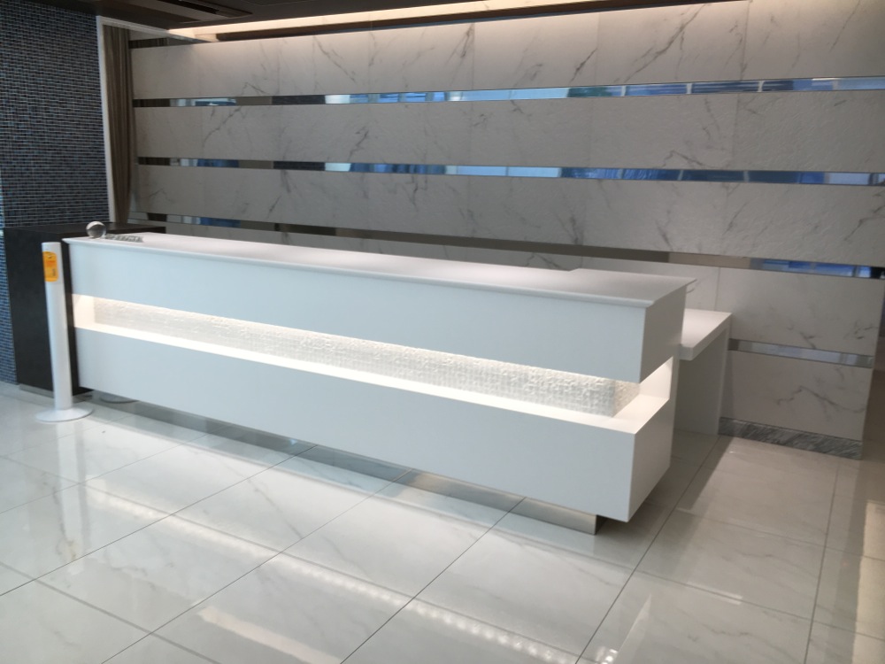 某結婚式場様 No.1 受付カウンター他